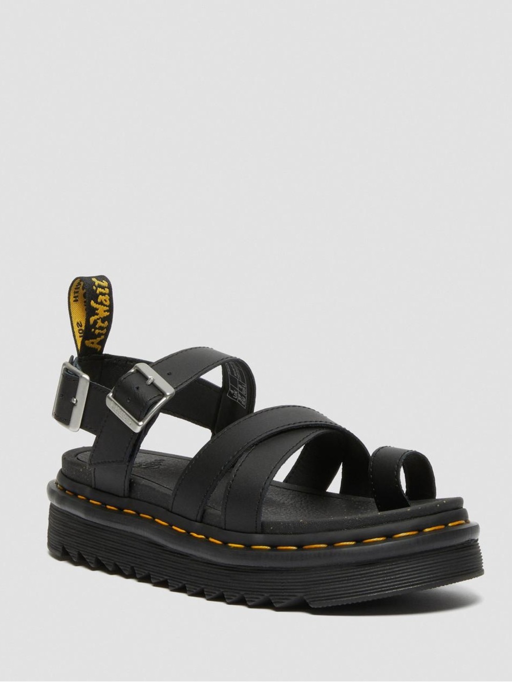 Dr Martens Avry Hydro Leather Strap Sandel - Size 7